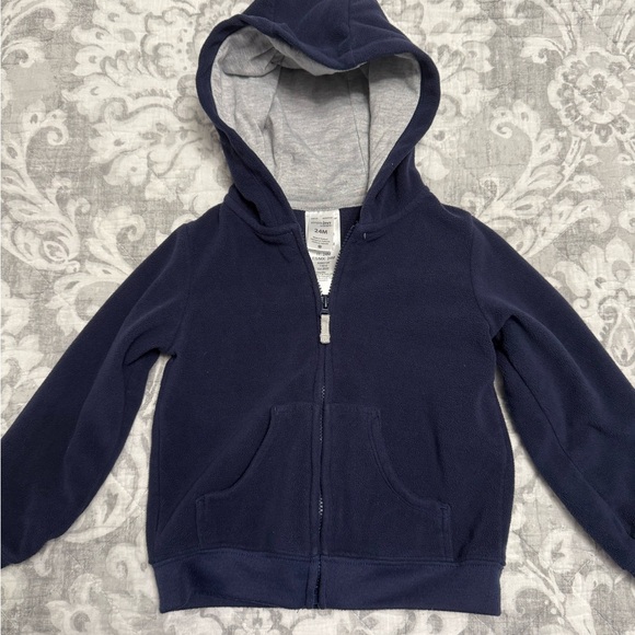 Simple Joy by Carters fleche toddler sweater/hoodie - Picture 4 of 9